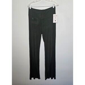 JJ WINKS Happy Hour Flare Pants Large Green NWT Regular Length Soft Comfortable